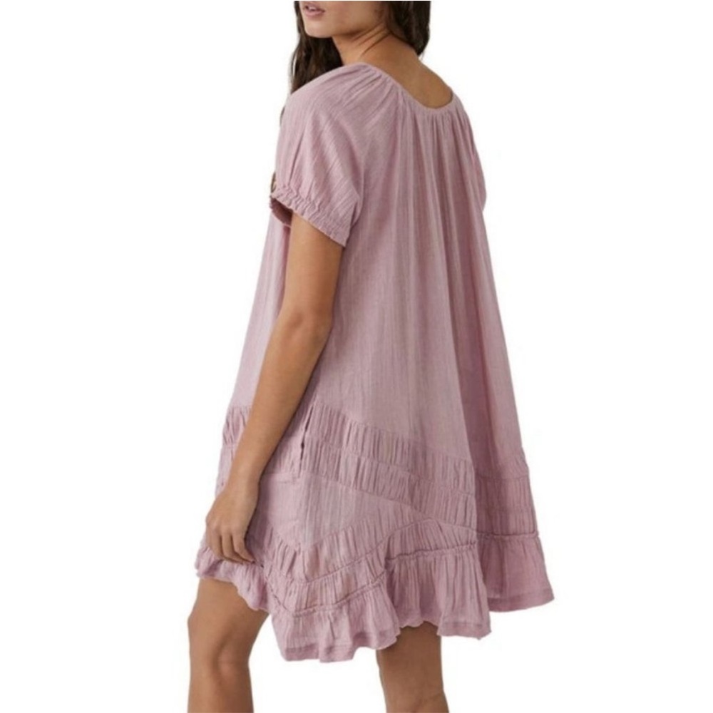 Free People So Scenic Mini in Grasslands Green, 100% Cotton, NWT $78 - Picture 7 of 15